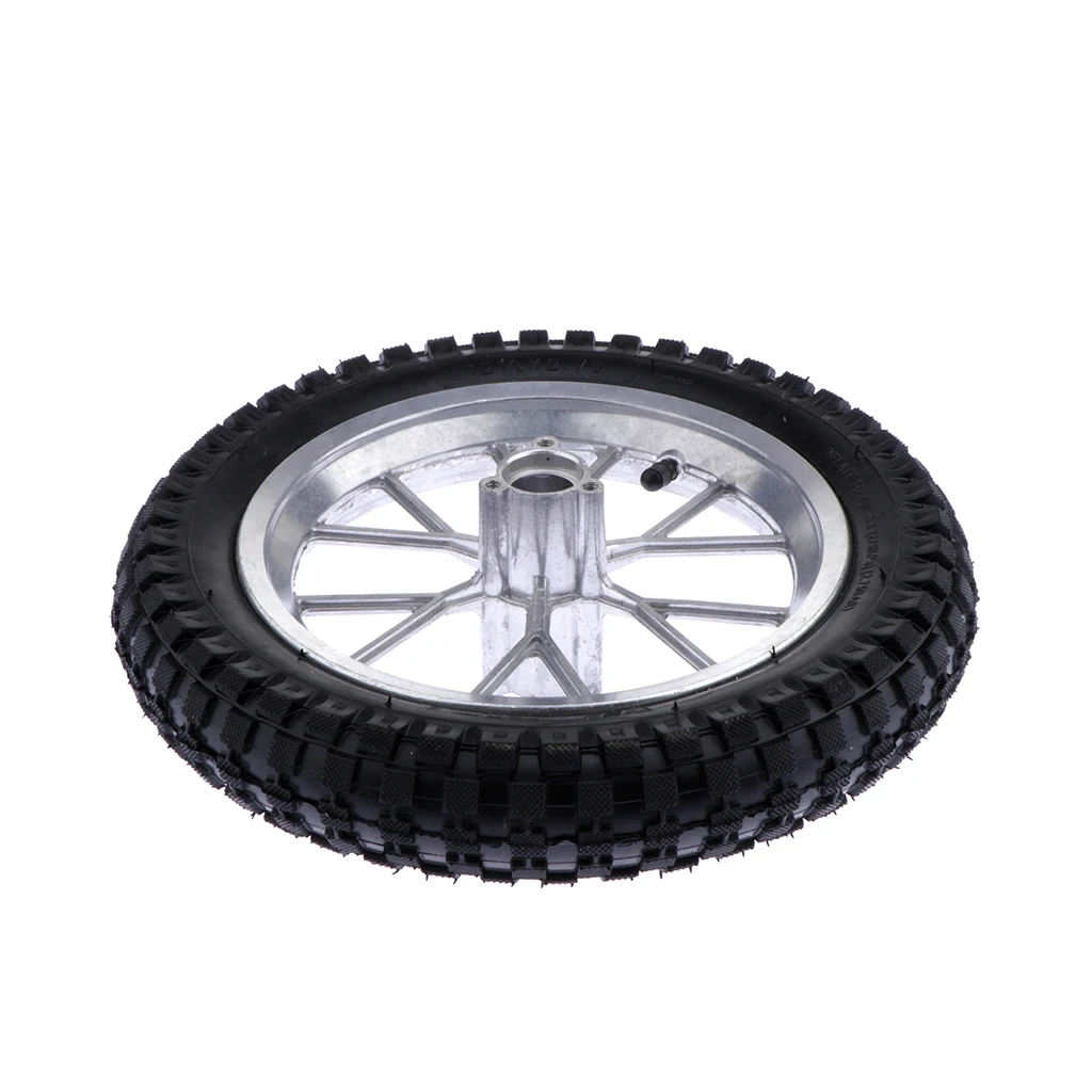 Front Tire Assembly Replacement 12.5 - 2.75 Rear - Mini Bike Scooter Motorcycle Wheel Rim Hub With Tire