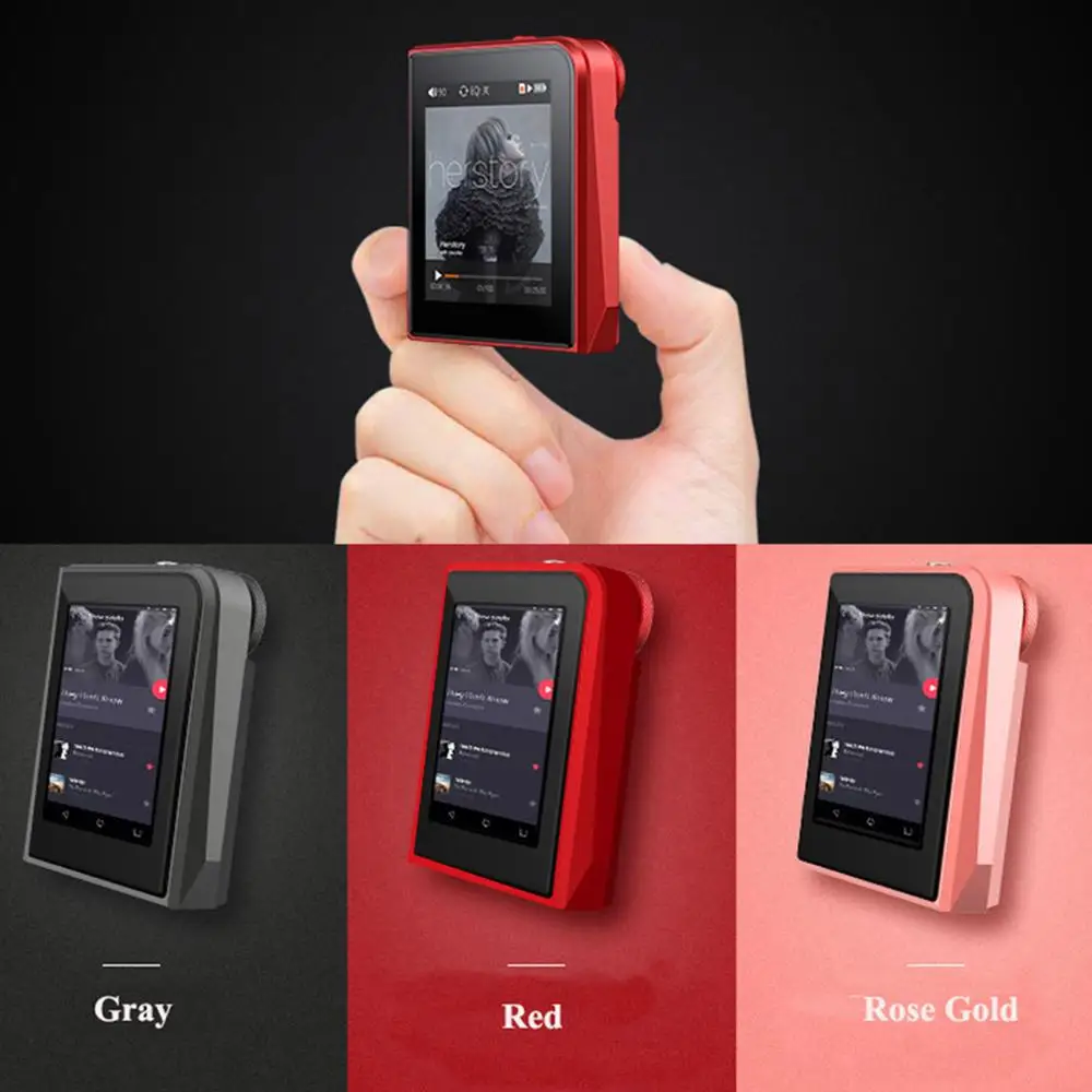 

16G A50 HD Hard Lossless Music Player DSD256 Mini Sport MP3 Player With 2.5 Inch Screen Portable MP3 Support 128G TF Card