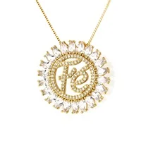Дизайн,, Золотое микро циркониевое ожерелье в форме сердца, свадебное ожерелье с подвеской, цвета для женщин, Подарок на годовщину