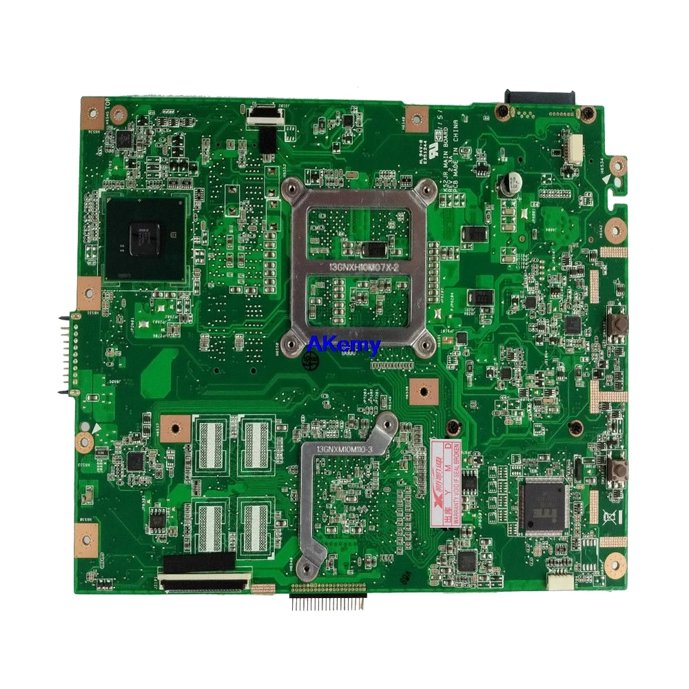 K52JR REV 2.3A материнская плата HD6370 512M для ASUS K52JR A52J X52J K52JC Материнская плата ноутбука Материнская плата Тест ОК