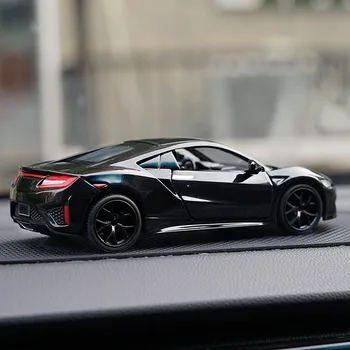 

Simulation Metal Sport Car For Acura NSX 1:32 MiNi Diecast Model Car With Sound Light Vehicles Pull Back Car Upscale Decoration