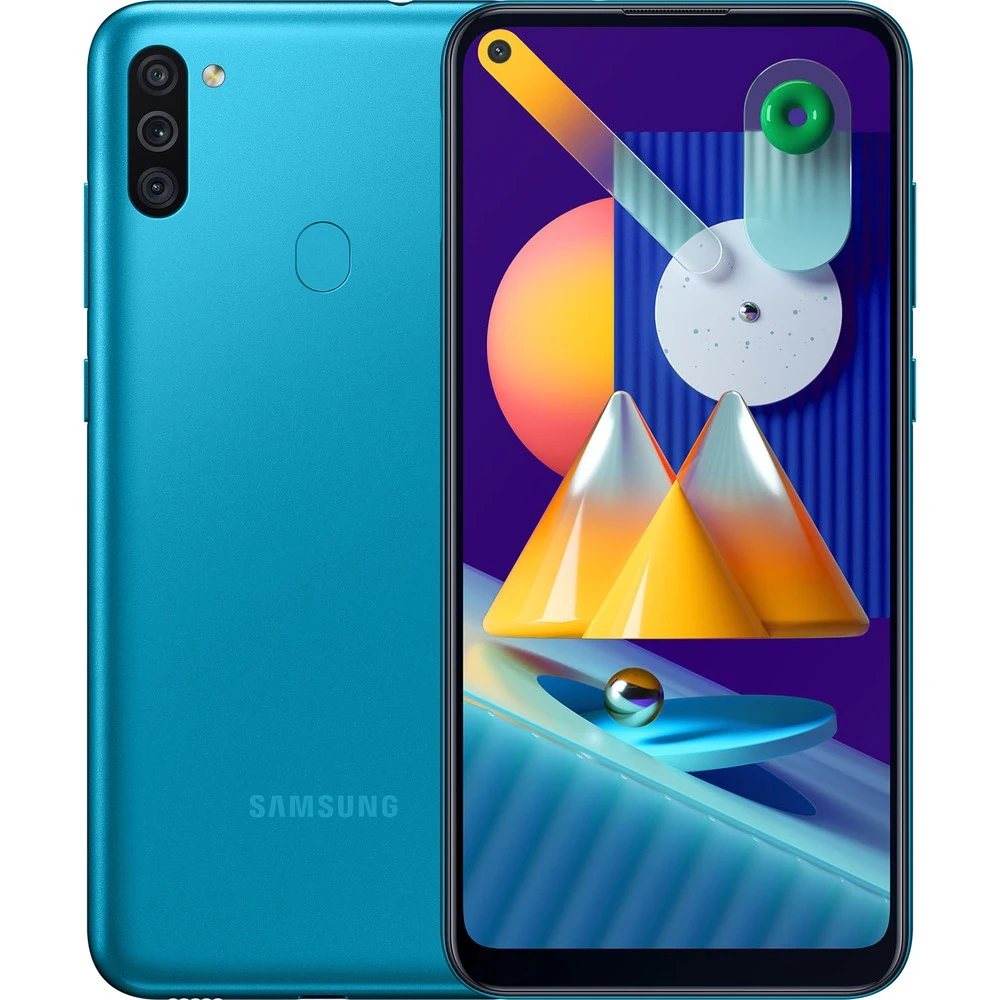 Смартфон Samsung Galaxy M11 32 ГБ бирюзовый|Смартфоны| |