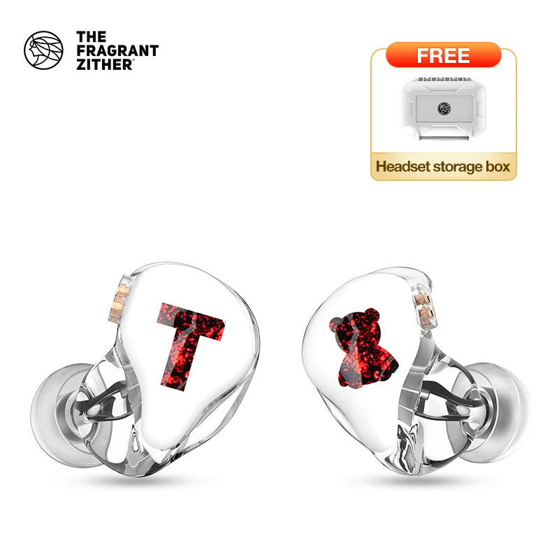 Наушники мониторы TFZ/Tx Bear 3 Hi Fi гарнитура с высоким качеством тройной звук