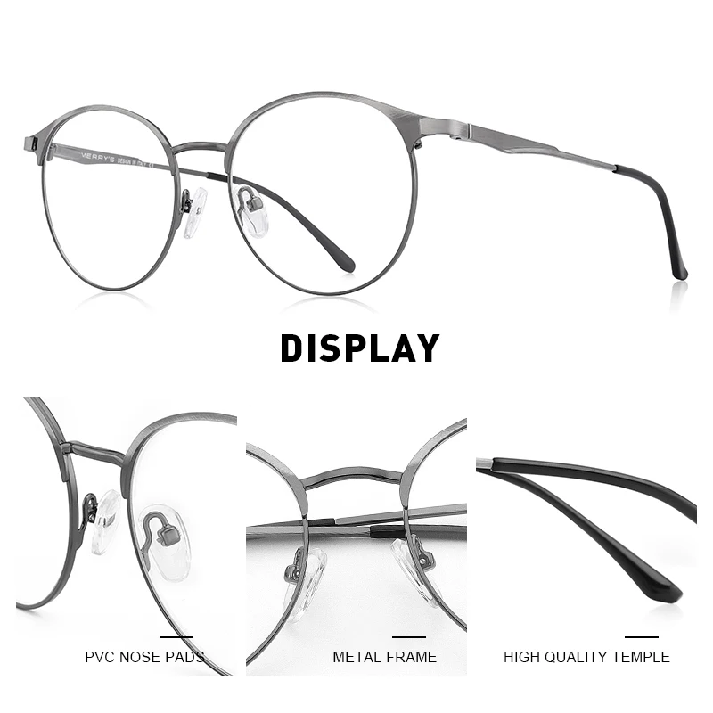 Women Eyeglasses Frames Titanium Alloy Optics Vintage Ultralight Myopia Prescription