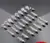 8pcs 5mm mix shape glass Vial Кулон (металлическая крышка с резиновой пробкой мини-стеклянный шарм/ бутылка миниатюрные флаконы ювелирные изделия ожерелье