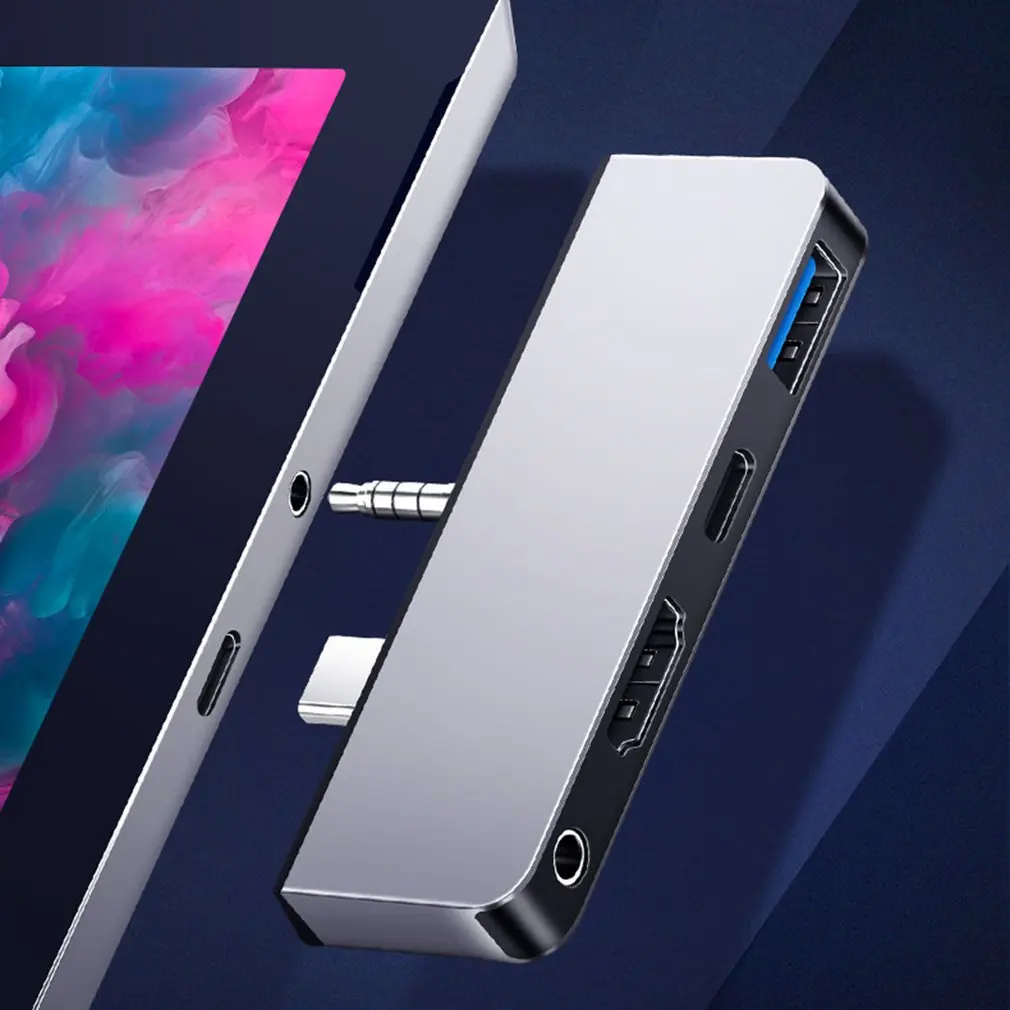 Usb3.0 конвертер планшет для microsoft Pro док-станция для Surface Go Выделенные аксессуары для расширения док-станции