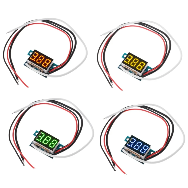

DC0-10A Digital LED Ammeter Current Panel Meter 0.36in Module Reverse protection MOLC