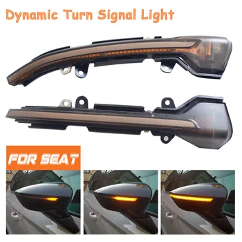 

Scoll Rearview Mirror LED Dynamic Turn Signal Light For Seat Leon III Mk3 5F ST FR Cupra Arona KJ7 2013 2014 2015 2017 2018
