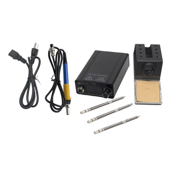 

T12 DIY OLED Iron Tips Soldering Station Electronic Welding Temperature Controller 110-240V STM32 V2.1S Power Equipment