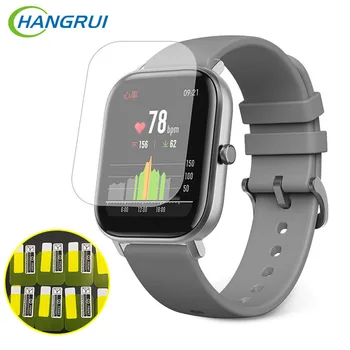 

Screen Protective Film For Huami Amazfit GTS Smart Watch Clear Cover Full Protector Screen Film Hydrogel Film Not Tempered Glass
