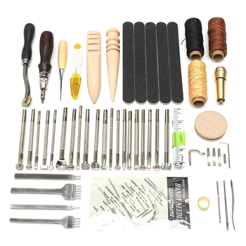 

Handmade Leather Goods Sewing Set Leather Tool Set DIY Leather Hand Tools