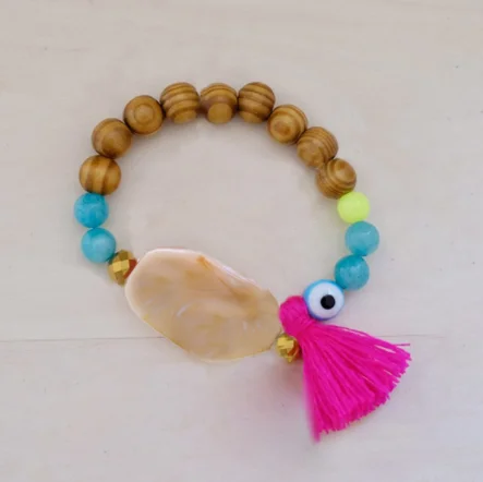 Vsco chica Boho tribal pulsera tejida de Amistad algodón trenzado macram pulsera de la Плайя-дель-судес festiva regalo de las