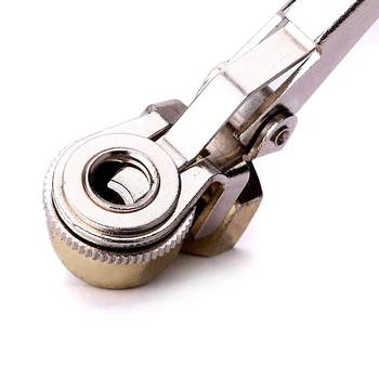 

1/4 NPT Clip-On Ball Shaped Foot Auto Car Tire/Tyre Inflator Fitting Kit Set
