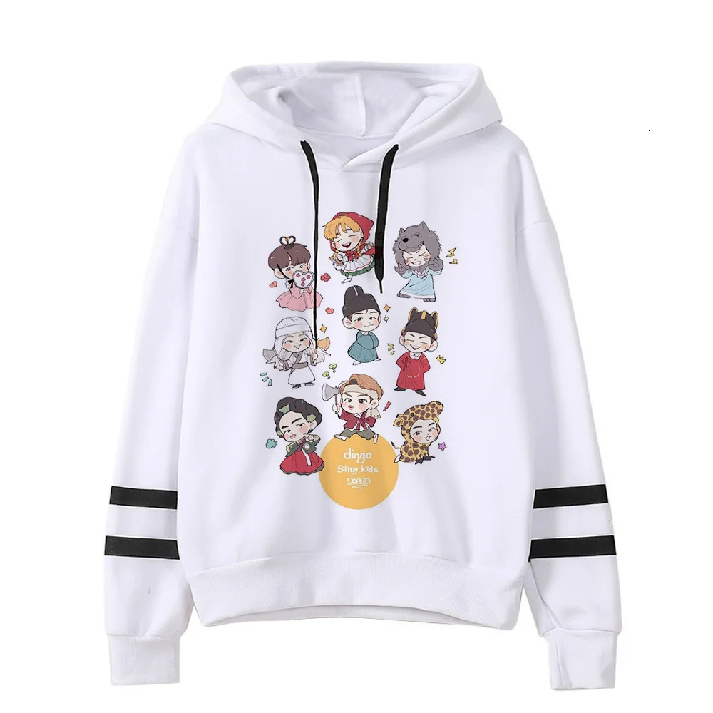 Stray Kids Harajuku Sweatshirts 90s Style