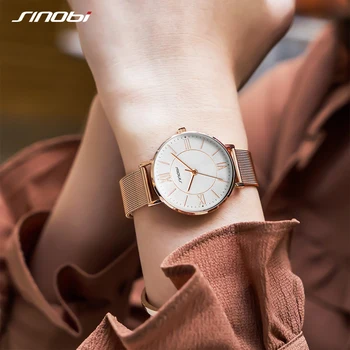 

Watches Women Classic Luxury Quartz Wristwatch Waterproof Steel Wrist Watch Bracelet Women Simple Elegant Female Clock For Ladie