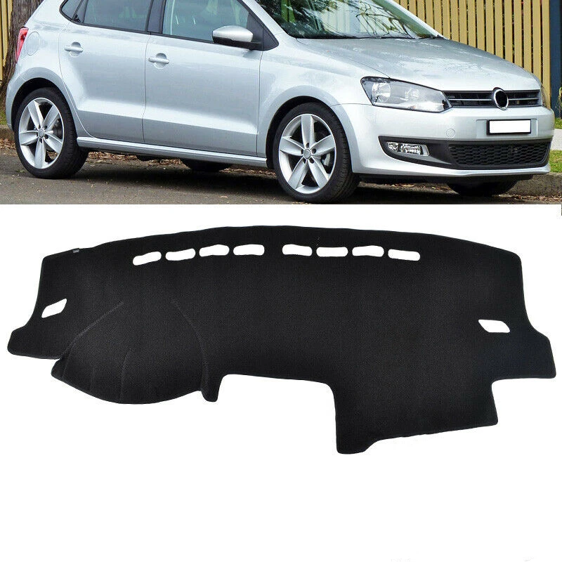 

For Volkswagen VW Polo MK5 6R 2009-2017 Dashmat Dashboard Cover Console Dash Board Panel Heat Proof Mat Front Shade Carpet Strip