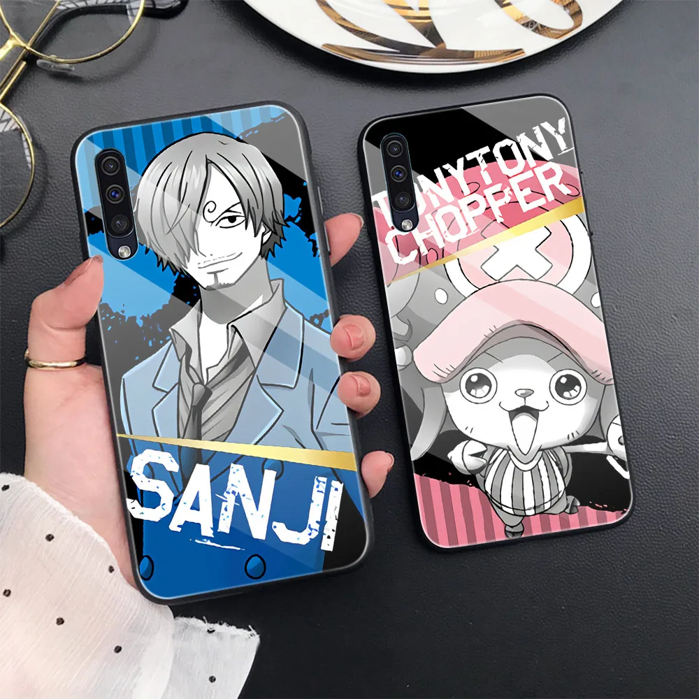 Цельный чехол для Samsung A50 A70 A20 A40 A51 A71 A20E S10 S20 S9 S8 S7 Edge Ultra Puls Note 10 9 8 Plus из закаленного
