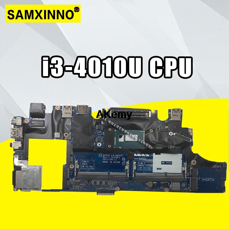 YMDG4 0YMDG4 CN-0YMDG4 VAZ50 LA-9431P Вт i3-4010U процессор для Dell Latitude E7240 ноутбук материнская плата