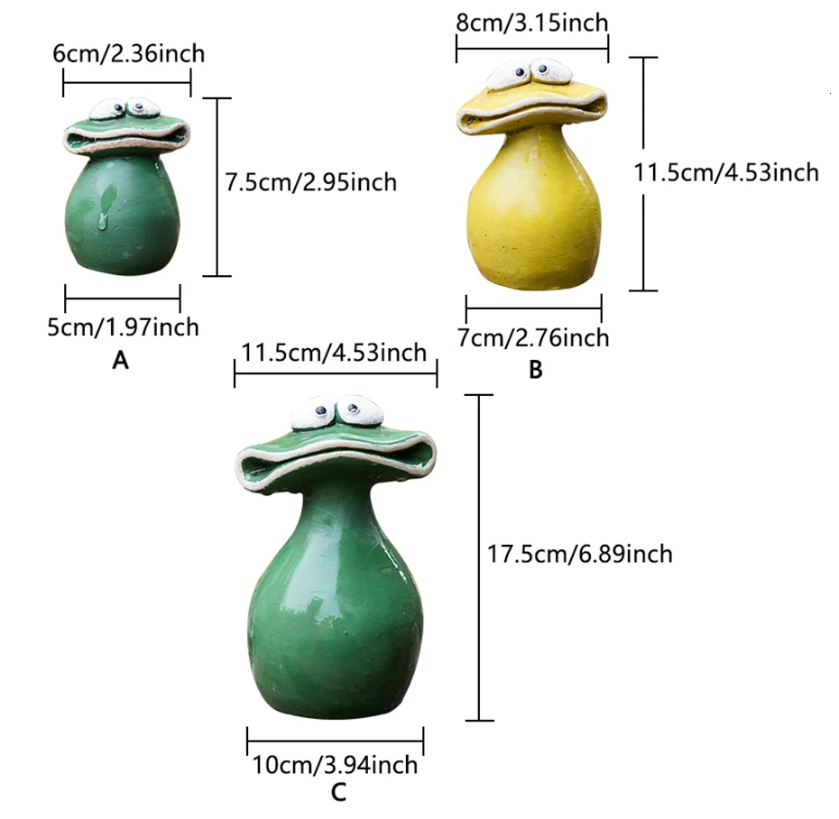 Мультфильм моделирование лягушка украшения лягушка ремесла животных Семья скульптура лягушки Сад домашний орнамент микро Ландшафтные аксессуары