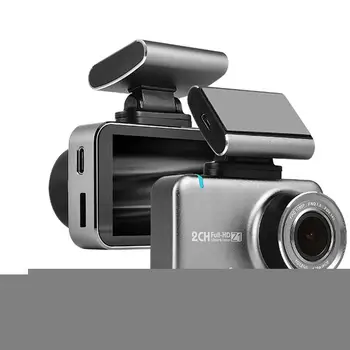 

Car Camera Car Video Recorder Rear Front LCD Full 1080P with Dual Lens 170 Degree Wide Angle for Vehicles Dash Cam