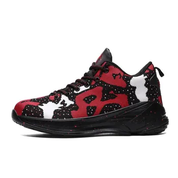 

Boy Mens Basketball Shoes Camouflage Sneakers Men Flyknit Breathabl Sports Shoes Basquete Tenis Jordan Shoes Zapatillas Hombre
