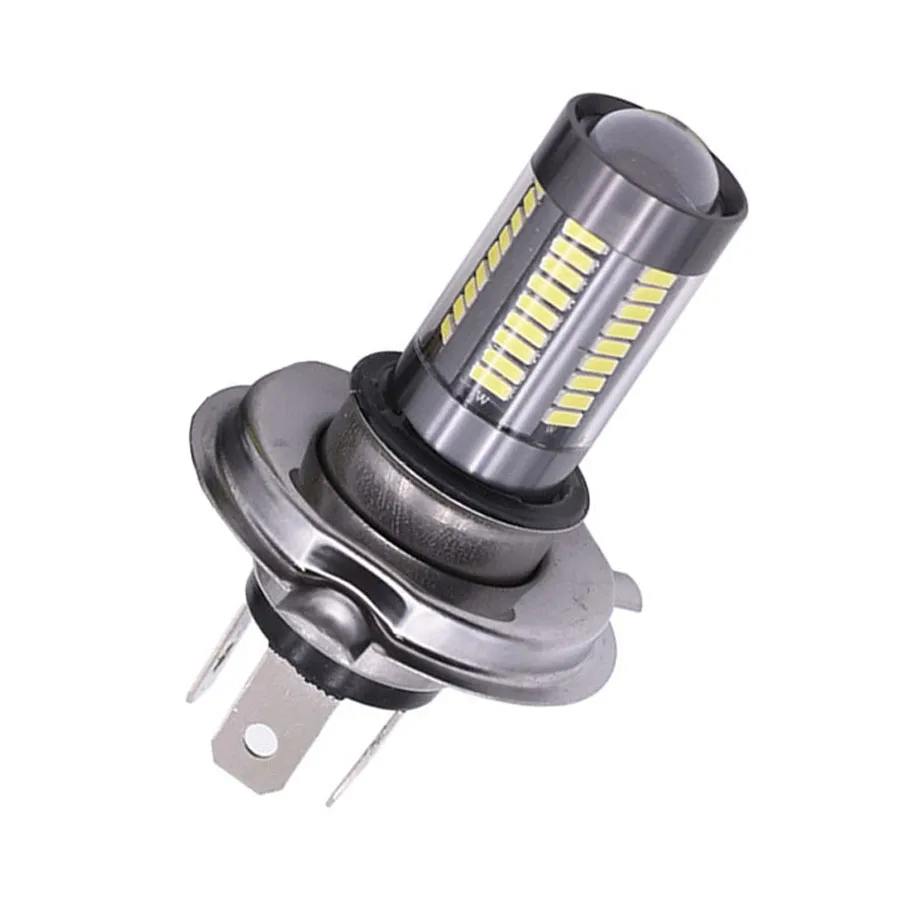 100W 6-Side White Fog Lamp Driving Light Bulb Hi/Lo Beam Headlight for Motorcycle 6000K H4 9003 HB2 16-LED 12V-24V