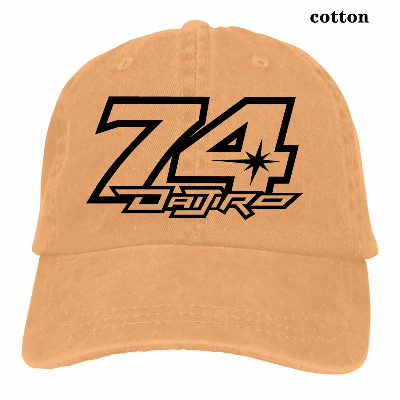 CAMISETA DAIJIRO KATO 74 MOTO бейсбольная кепка для мужчин и женщин Кепка для водителя грузовика модная Регулируемая Кепка - Цвет: 3-Natural