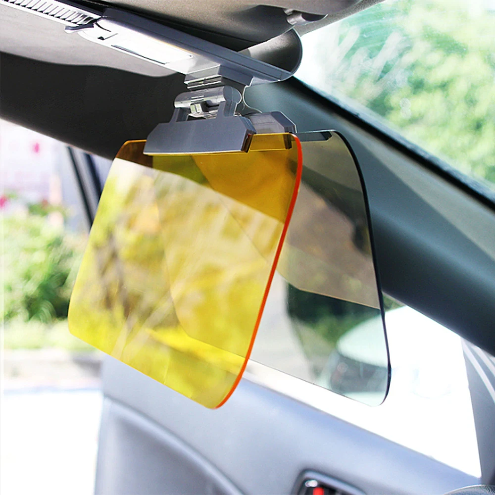 Driving Glasses Sun Visor Shade Eye Protection AntiGlare Mirror Day And Night DualPurpose Auto