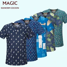 Униформа медсестры, женская и мужская, удобная, хлопок, скрабы для кормления, верхняя одежда, стоматология, для домашних животных, больница, клиника, Униформа, медицинские принадлежности