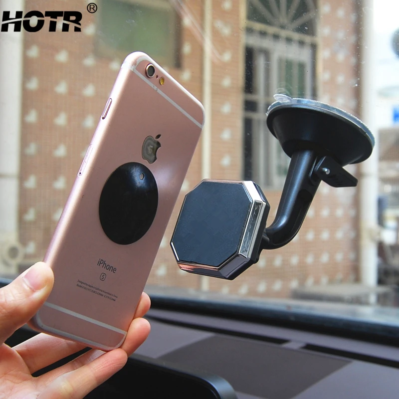 Free Hand Magnetic Car Phone Holder Magnet Stand Mount Display Windshield Support | Мобильные телефоны и аксессуары