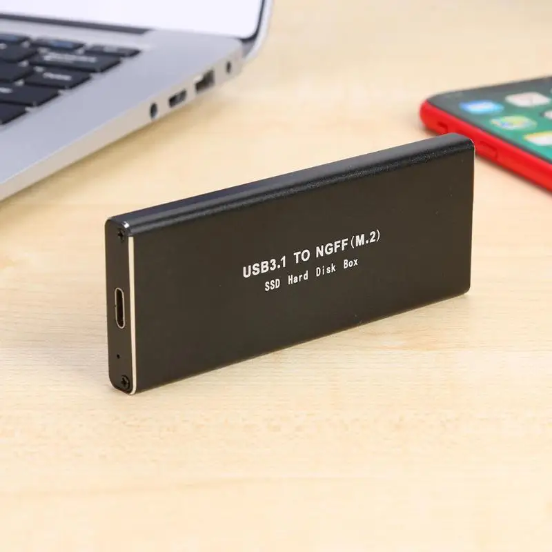 TYPE-C твердотельный жесткий диск USB3.0 к M.2 NGFF 8T SSD Чехол Поддержка 8T 6 ГБ/сек. высокая скорость твердотельного диска жесткий диск чехол для ноутбука ПК