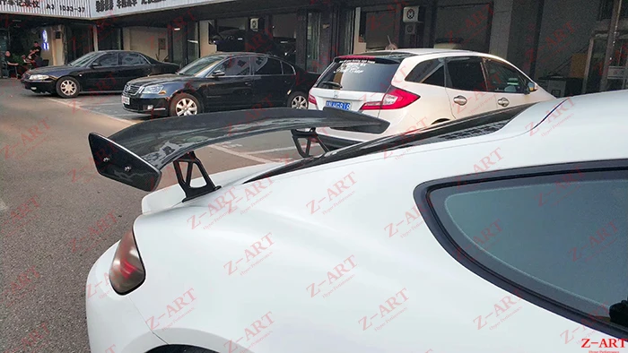 Z-ART GT заднее крыло для Porsche Boxster Cayman718 карбоновое волокно задний спойлер для Porsche 718 углеродного волокна спойлер заднего крыла