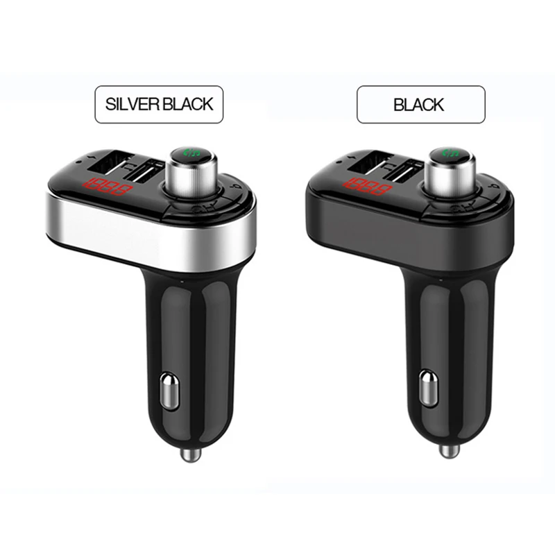 Автомобильный fm-передатчик Bluetooth плеер двойной USB зарядное устройство беспроводной адаптер MP3-плеер NC99