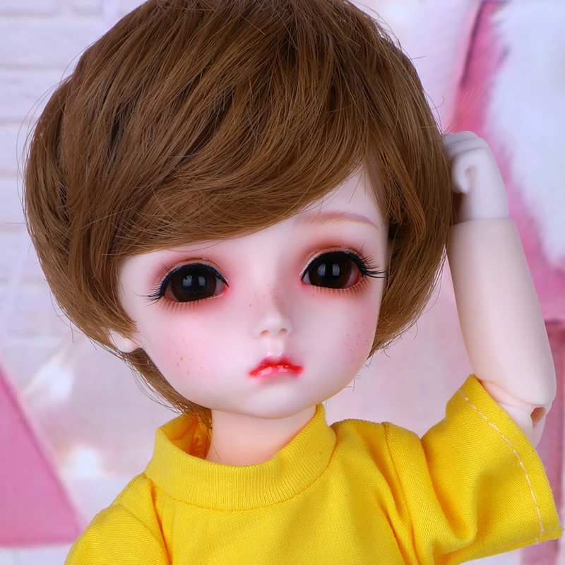 

1/6 scale nude BJD doll cute kid BJD/SD Resin figure doll DIY Model Toy gift.Not included Clothes,shoes,wig A0268Potato YOSD