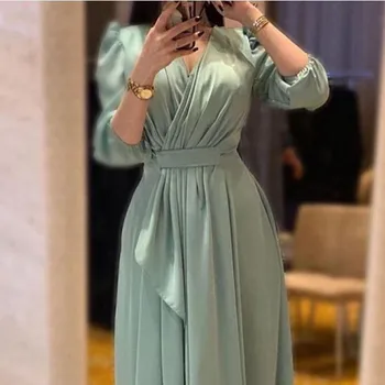 

Pus Size Evening Dresses Gown Long 2020 Moman Party Formal Prom Dress