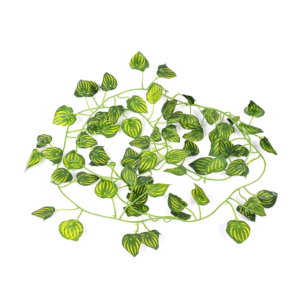 Watermelon leaf 2,06 м/уп. искусственные растения, зелень, аксессуары для украшения дома, Planta Artificiales Para Decoracion, Зеленый лист, искусственный растительный Декор - Цвет: Watermelon leaf