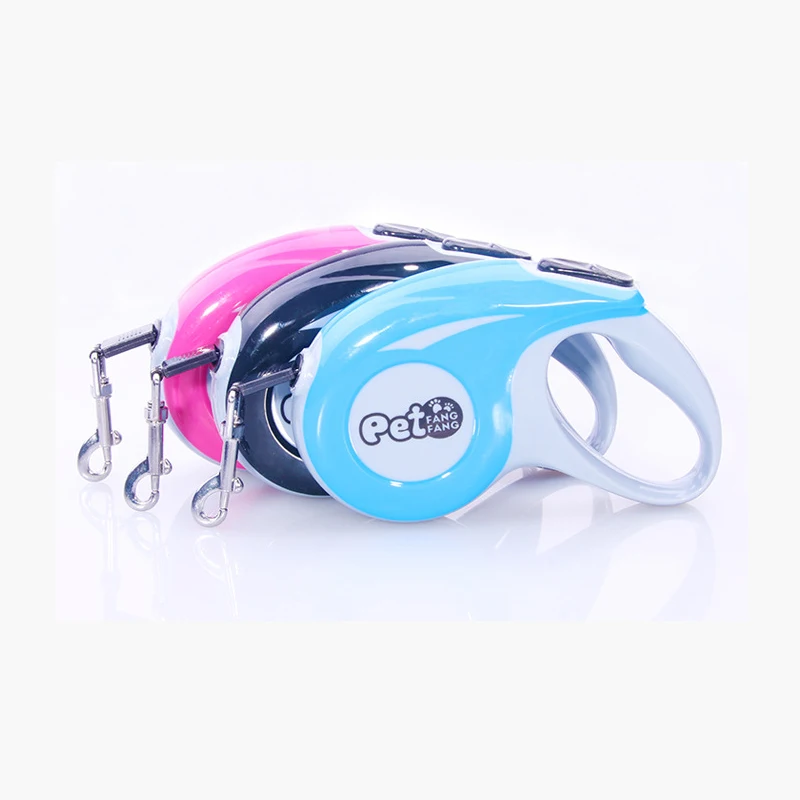 

New arrival dog leashes pet high quality brand 5M automatic retractable ABS car Nylon medium large lead