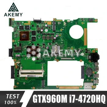 

Akemy GTX960M G771JW Motherboard with i7-4720HQ For Asus ROG G771JM G771JK G771J Laptop Mainboard Motherboard