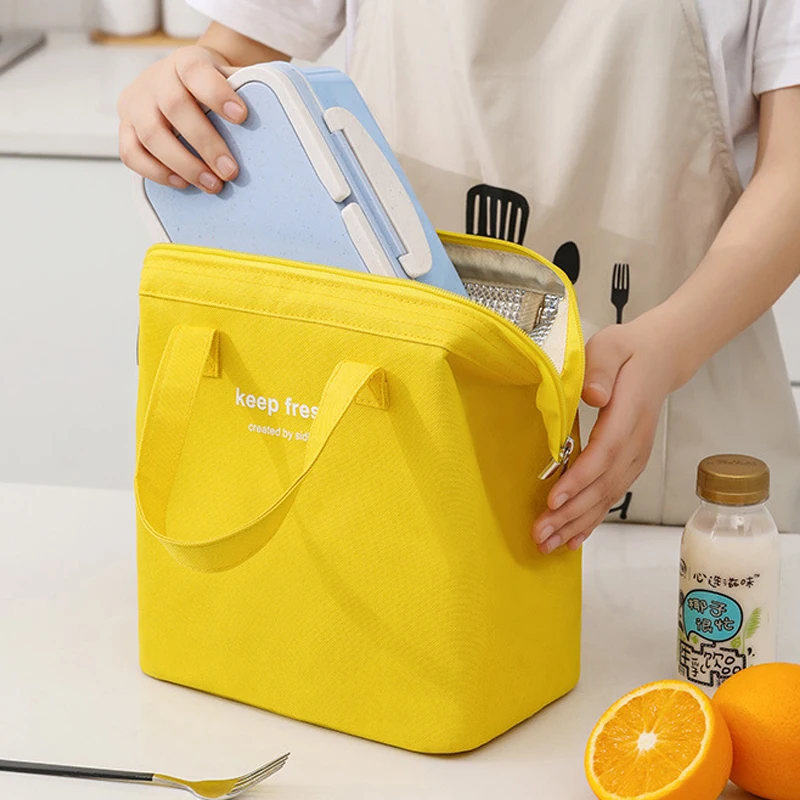 Stylish Macaroon Lunch Bag Thermos Insulated Mum Women Cooler Picnic  Sandwich Food Snacks Bento Box Pack Isothermal Carrier Bag