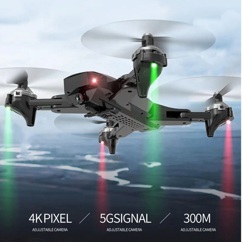 Cheap 2019 New CS5 5G Drone GPS RC Drone with 4K HD Camera Foldable Quadcopter Dual Camera Long Endurance Aircraft Helicopter Toy