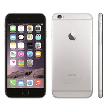 Разблокированный Apple iPhone 6 сотовые телефоны 4,7 дюймов IOS 8 двухъядерный Dual Core 1,4 ГГц телефона 8 Мп Камера 3g WCDMA 4 аппарат не привязан к оператору сотовой связи б/у 16 Гб/64/128 ГБ Встроенная память
