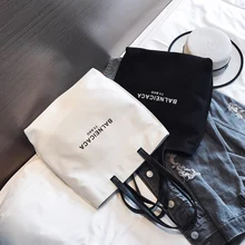 Бушевали овец женская сумка Сумки-холсты шик простые универсальные сумка Сумки из натуральной кожи женская сумка на плечо сумка-шоппер многоразовые сумки