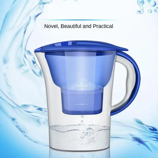 10 Cups Water Filter Pitcher, Universal Replacement Water Filter Jugs Cartridges