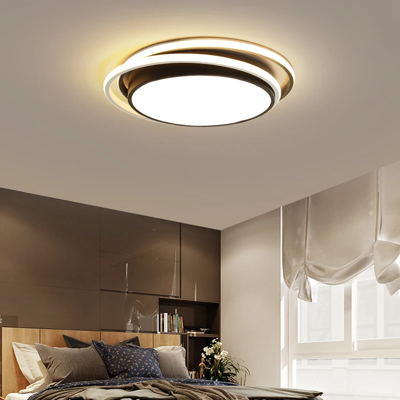 

Modern Led Ceiling Lights With Remote Controller Round Ceiling Lamp For Bedroom/ Study Room Surface Mounted Ceing LIght Fixture