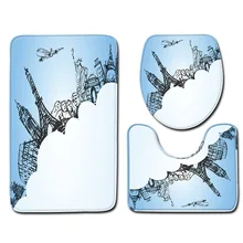 Сантехника коврик камерный горшок three-шт набор поперечной границы поставки товаров желаю Amazon Ebay Taobao в настоящее время доступен генерат