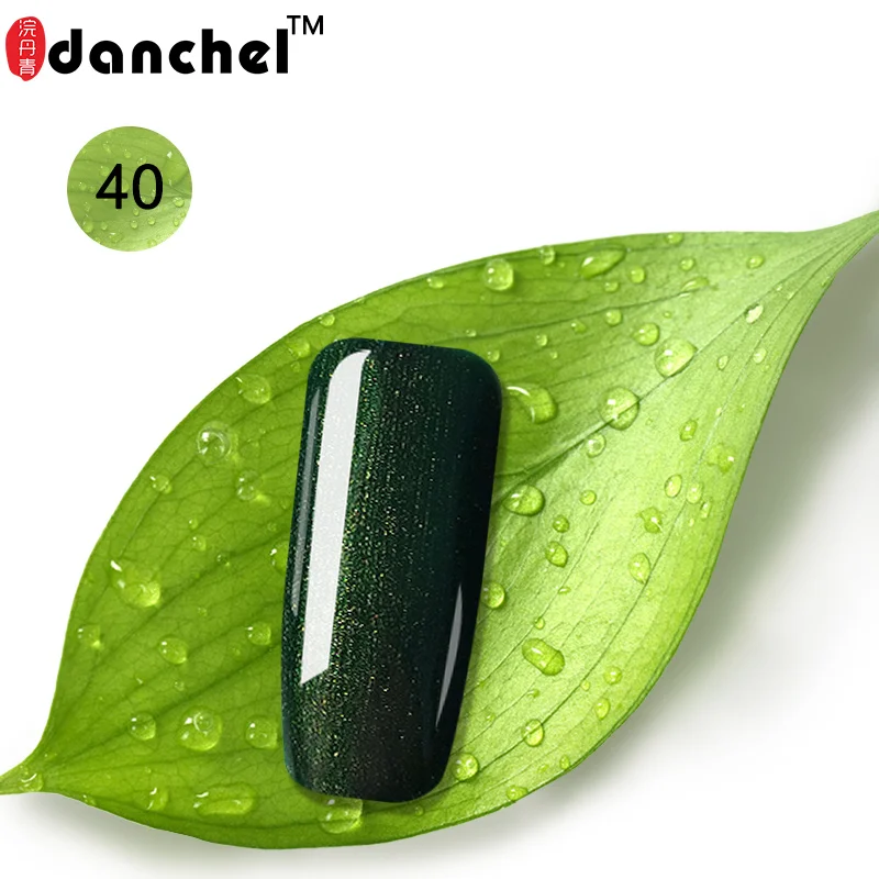 40 Danchel 1-40 Цвет 9 мл гель покрытые лаком ногти искусство гель uv Vernis светодиодная база для ногтей! полупостоянная светодиодный Soak Off Гель-лак для ногтей - Цвет: 40