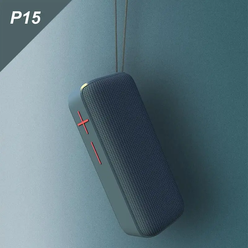 HOPESTAR P15 Bluetooth динамик 10 Вт супер бас сабвуфер Портативный беспроводной громкоговоритель стерео Открытый водонепроницаемый Колонка звуковая панель
