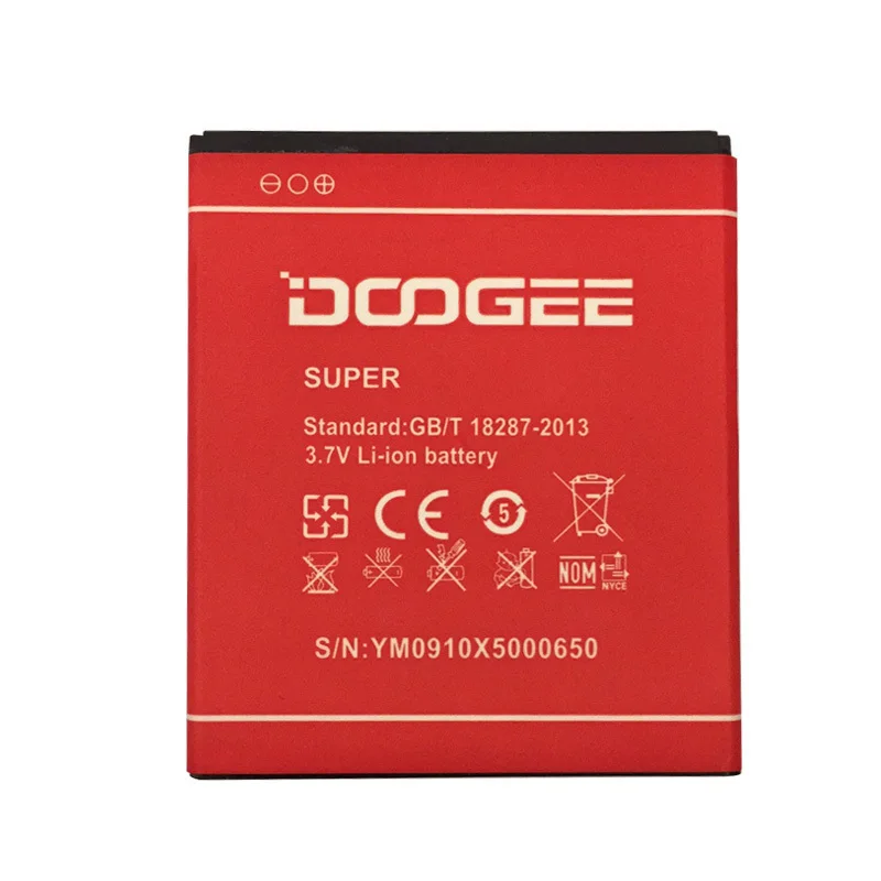 1 шт. 3,7 в 3100 мАч DOOGEE X5 Pro X5 X5S батарея литий-ионная Замена запасная батарея Для DOOGEE X5 X5 Pro X5S смартфон
