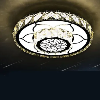 

Modern crystal passageway led Chandeliers led lamps Simple High-power led chandelier lighting led lustre K9 crystal Pendant