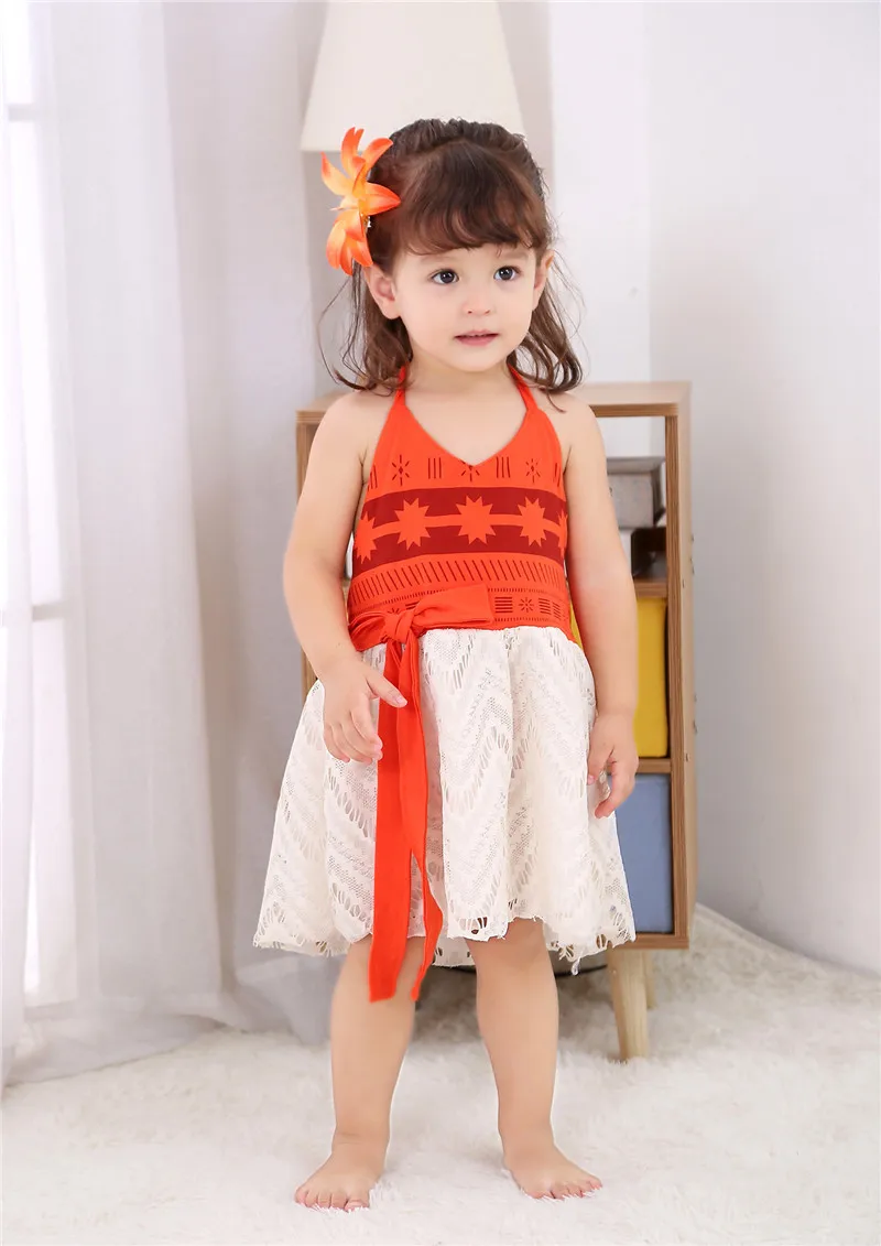 1st 2nd Birthday Dress For Baby Girl Moana Clothing Baby Fantasia Moana Baby Party Kit Vaiana Carnival Attire Moana Costume 1 5y Dresses Aliexpress